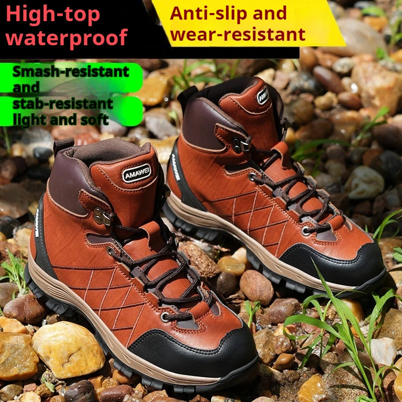 Indestructible Classic Shoes – Durable Steel Toe Work Sneakers