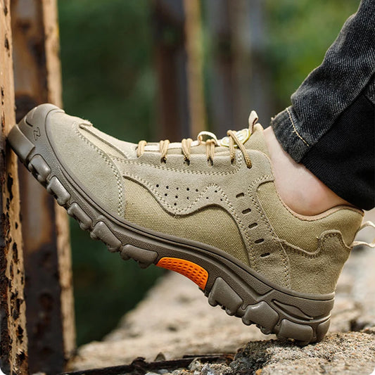 Heavy-Duty Stylish Walking Shoes – Durable & Protective.